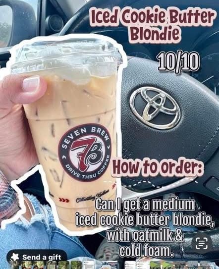 Iced Cookie Butter Blondie