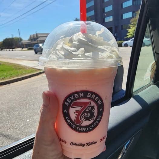 Hogs Breath Smoothie with a pina colada base, extra sweet and whip